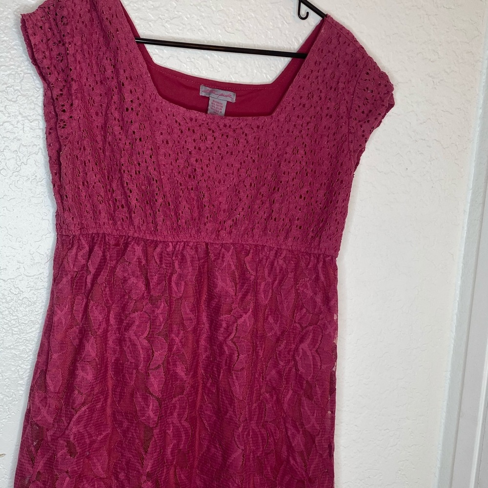 Pink summer dress